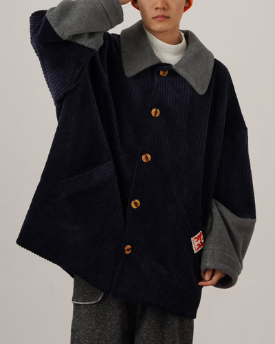 SHERPA CORDUROY COAT - TUCKSHOP