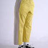 SNAP DENIM PANTS / bright yellow & off white - TUCKSHOP