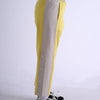 SNAP DENIM PANTS / bright yellow & off white - TUCKSHOP