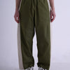 SNAP DENIM PANTS / orange & off white - TUCKSHOP