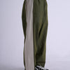 SNAP DENIM PANTS / orange & off white - TUCKSHOP