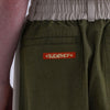 SNAP DENIM PANTS / orange & off white - TUCKSHOP