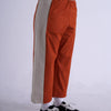 SNAP DENIM PANTS / orange & off white - TUCKSHOP