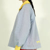 STRIPE COLLAR PULLOVER - TUCKSHOP
