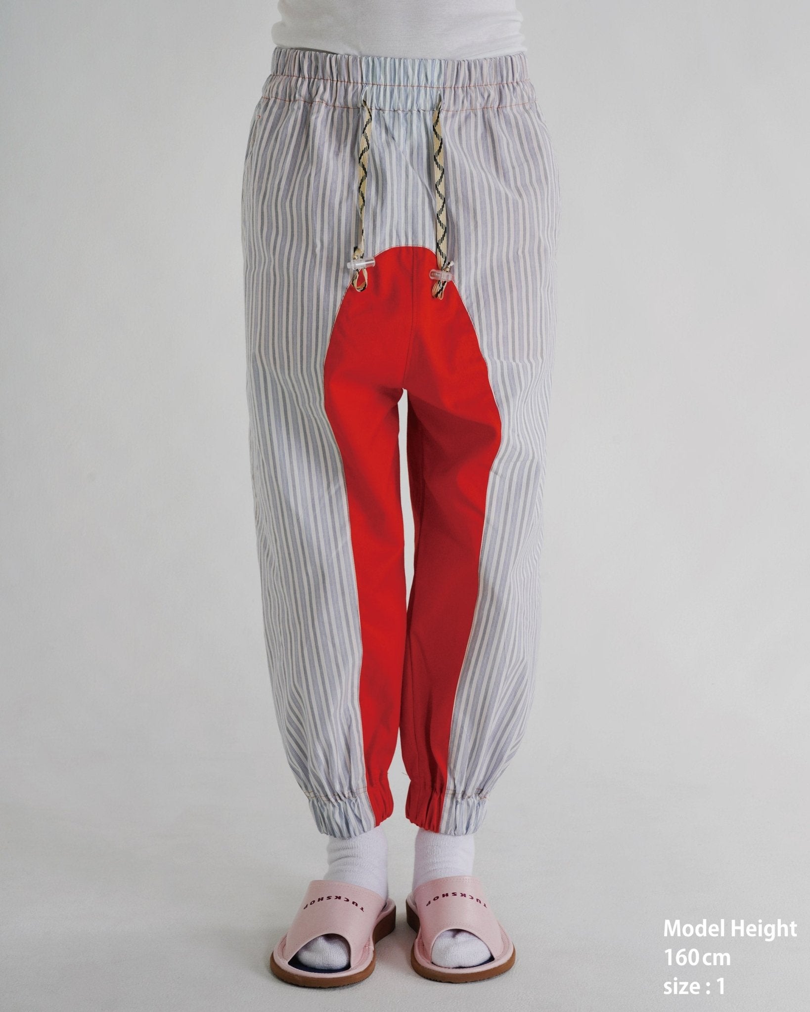 STRIPE TRACK PANTS - TUCKSHOP