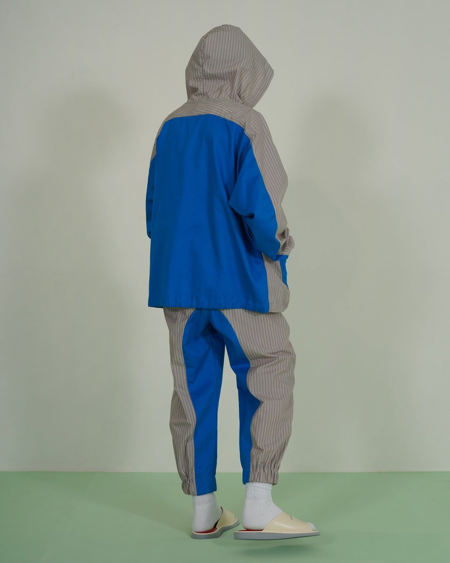 STRIPE TRACK PANTS - TUCKSHOP