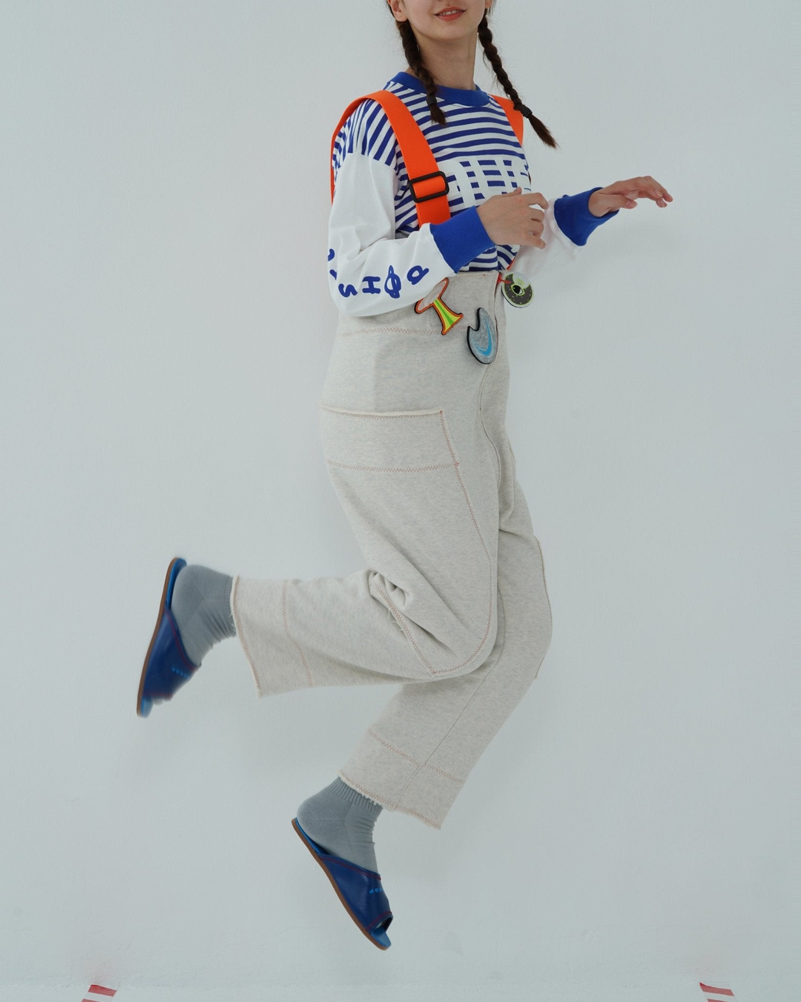 SWEAT OVERALLS - TUCKSHOP