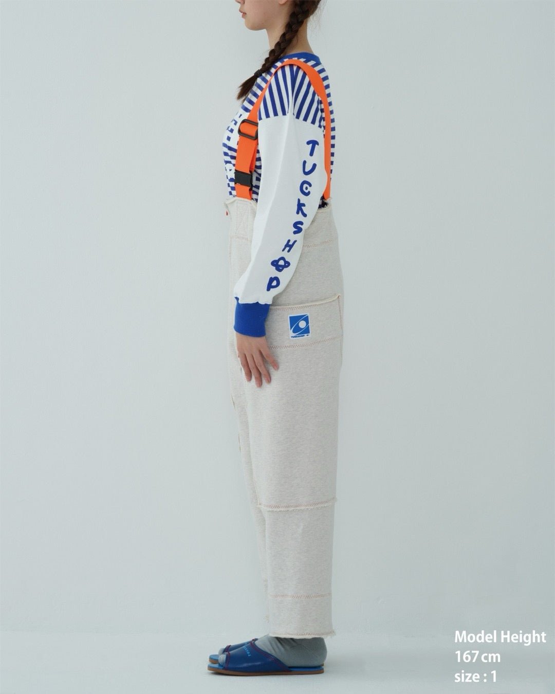 SWEAT OVERALLS - TUCKSHOP