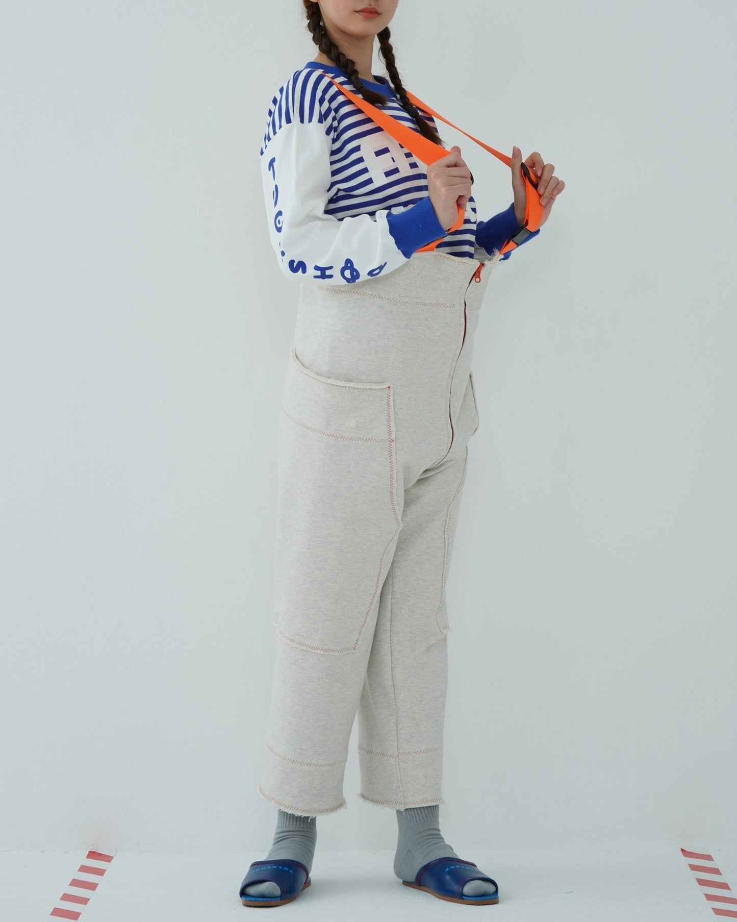 SWEAT OVERALLS - TUCKSHOP