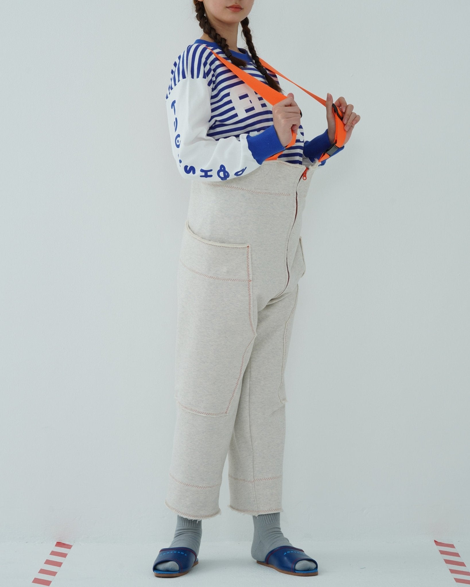 SWEAT OVERALLS - TUCKSHOP