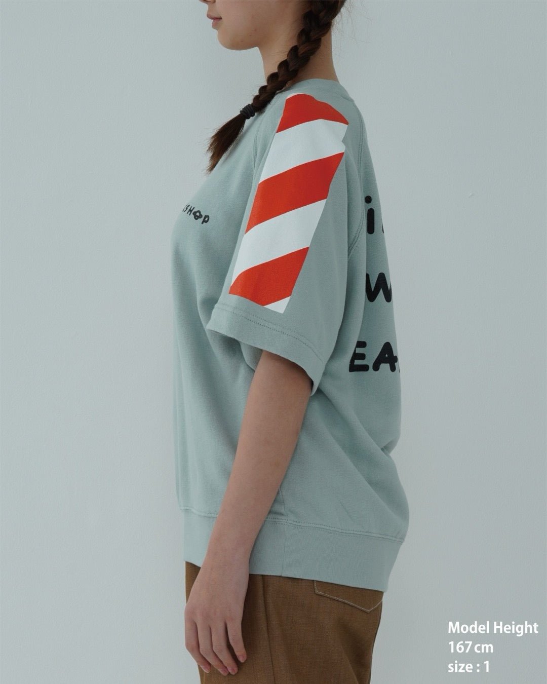 SWEAT SHORT SLEEVE T - SHIRT - TUCKSHOP