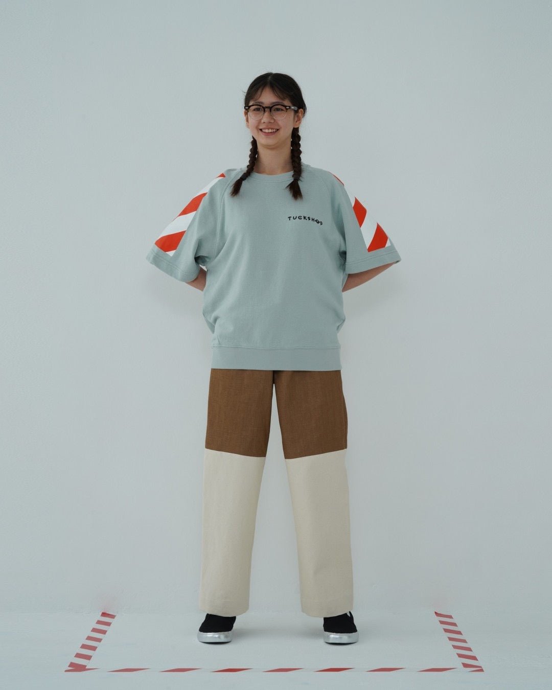 SWEAT SHORT SLEEVE T - SHIRT - TUCKSHOP