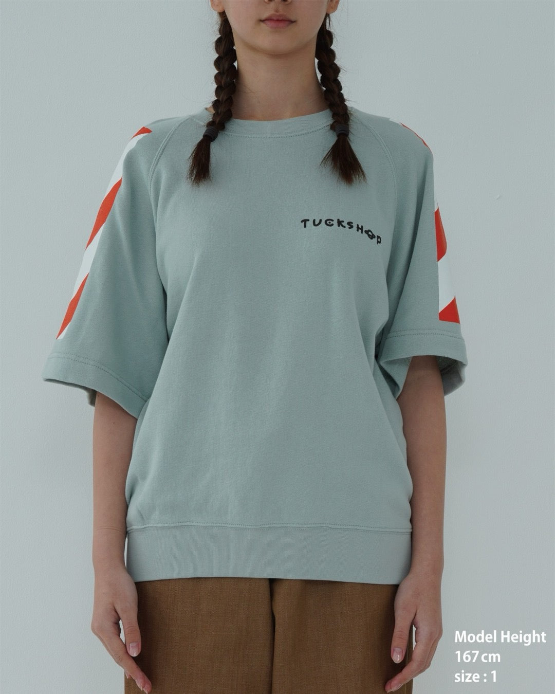 SWEAT SHORT SLEEVE T - SHIRT - TUCKSHOP