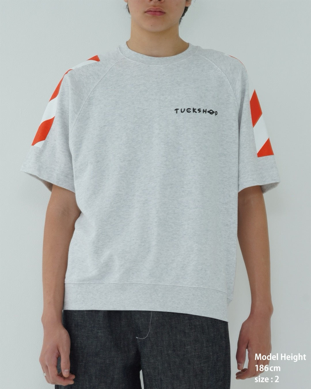 SWEAT SHORT SLEEVE T - SHIRT - TUCKSHOP
