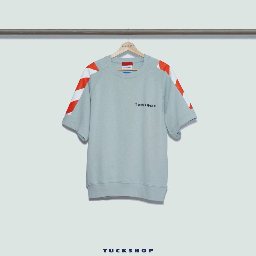 SWEAT SHORT SLEEVE T - SHIRT - TUCKSHOP