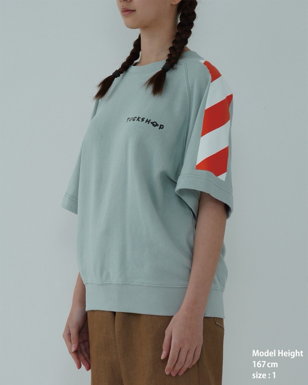 SWEAT SHORT SLEEVE T - SHIRT - TUCKSHOP