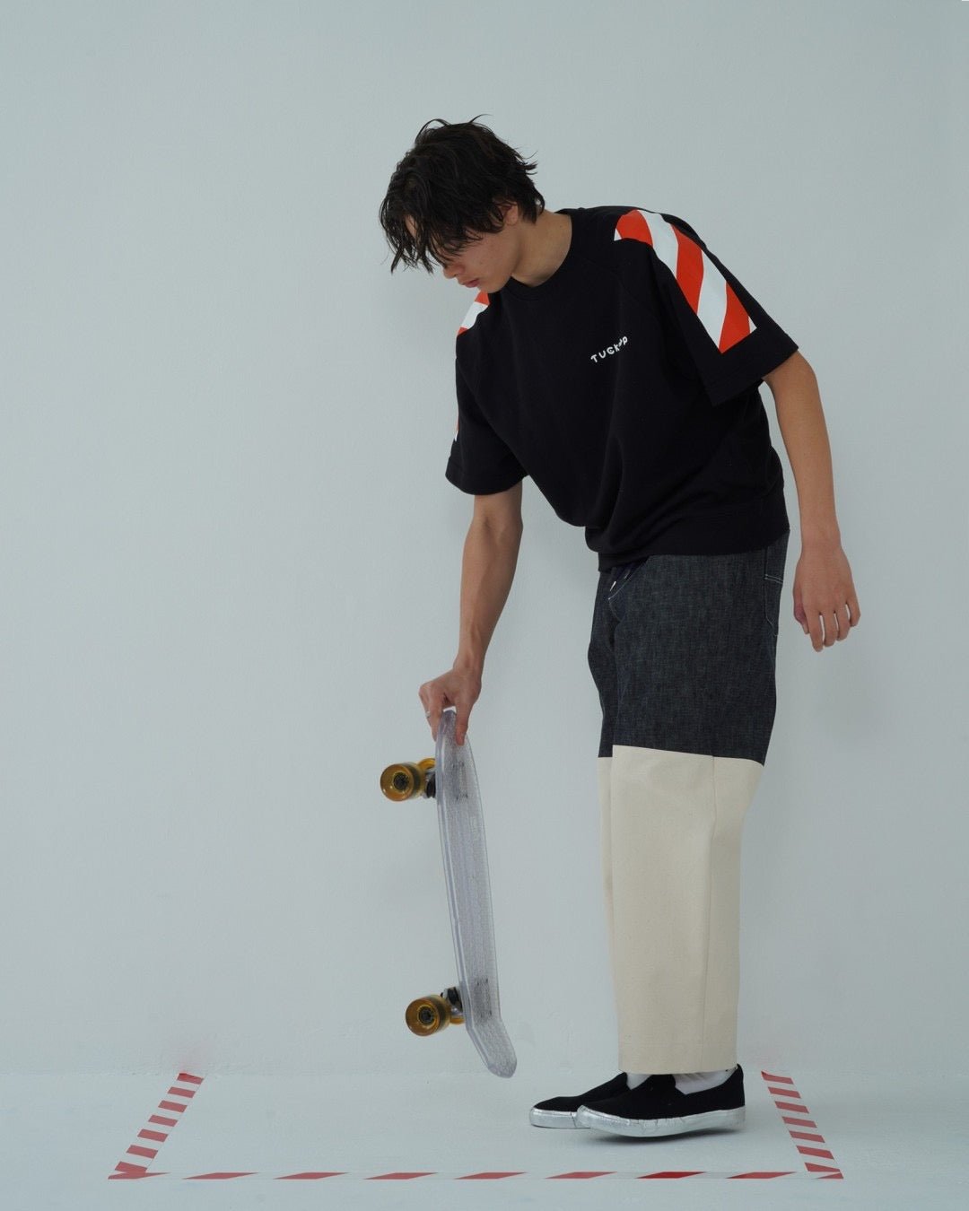 SWEAT SHORT SLEEVE T - SHIRT - TUCKSHOP