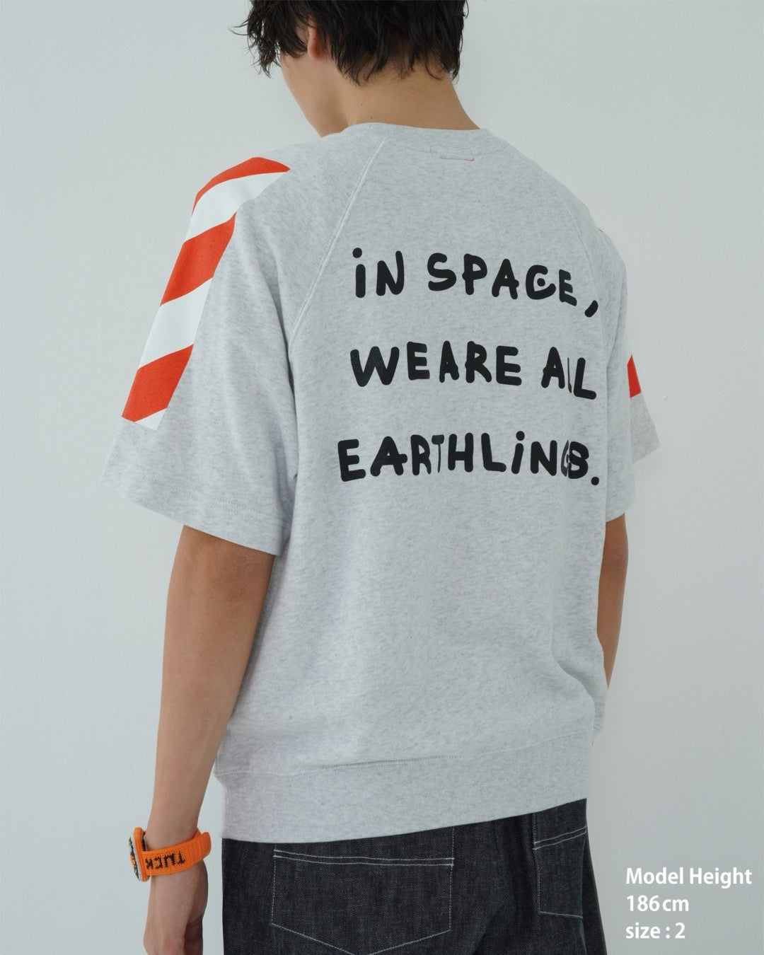 SWEAT SHORT SLEEVE T - SHIRT - TUCKSHOP