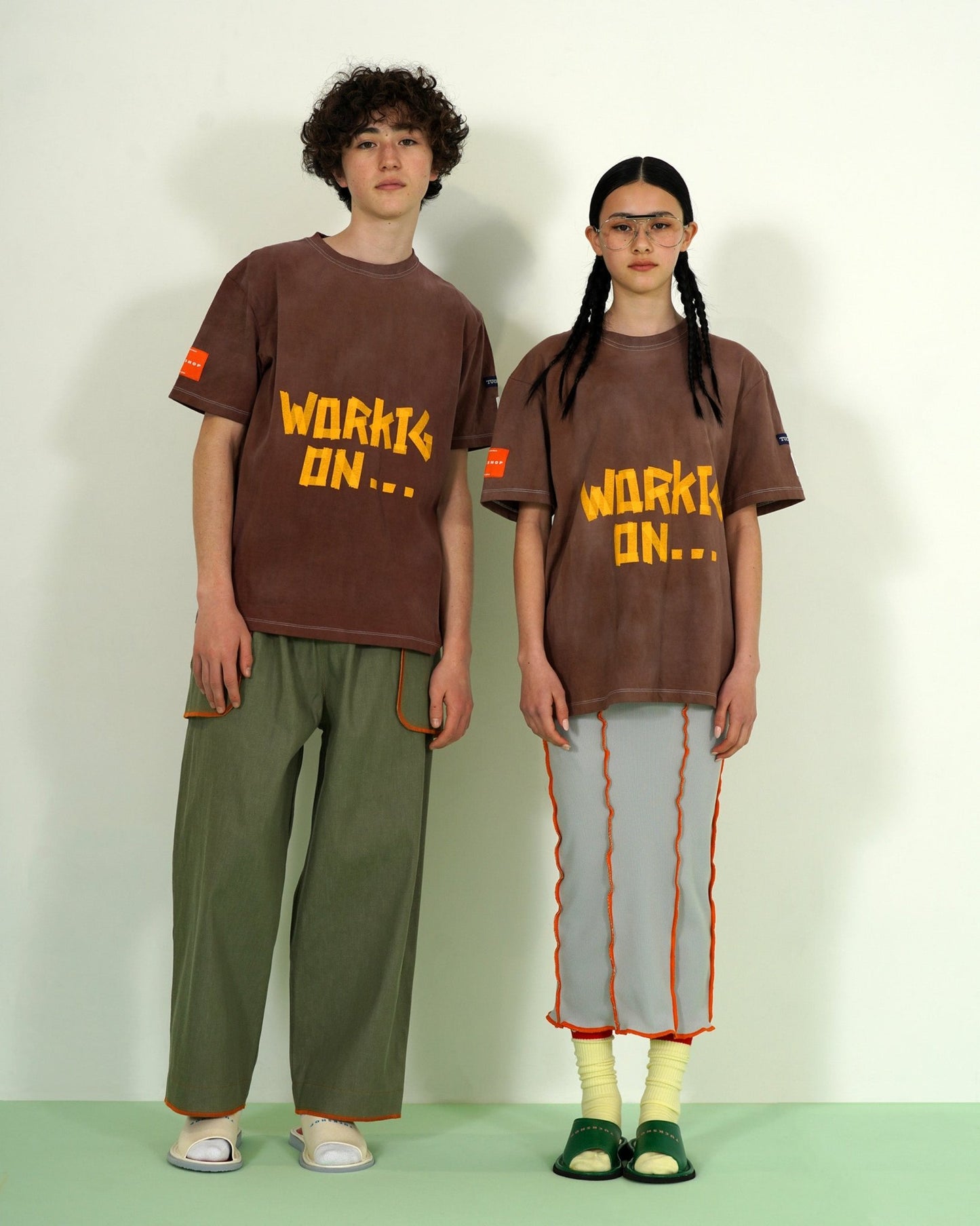 TAPE PRINTED T - SHIRT - TUCKSHOP