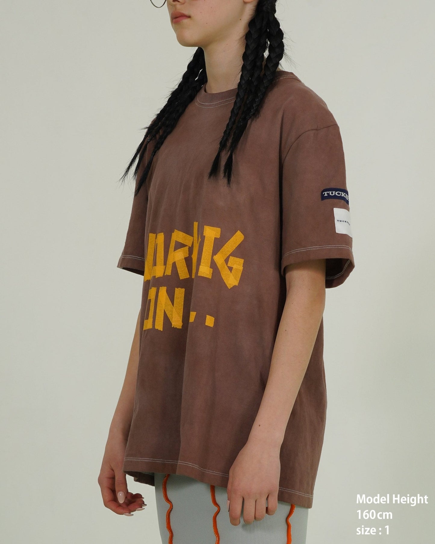TAPE PRINTED T - SHIRT - TUCKSHOP