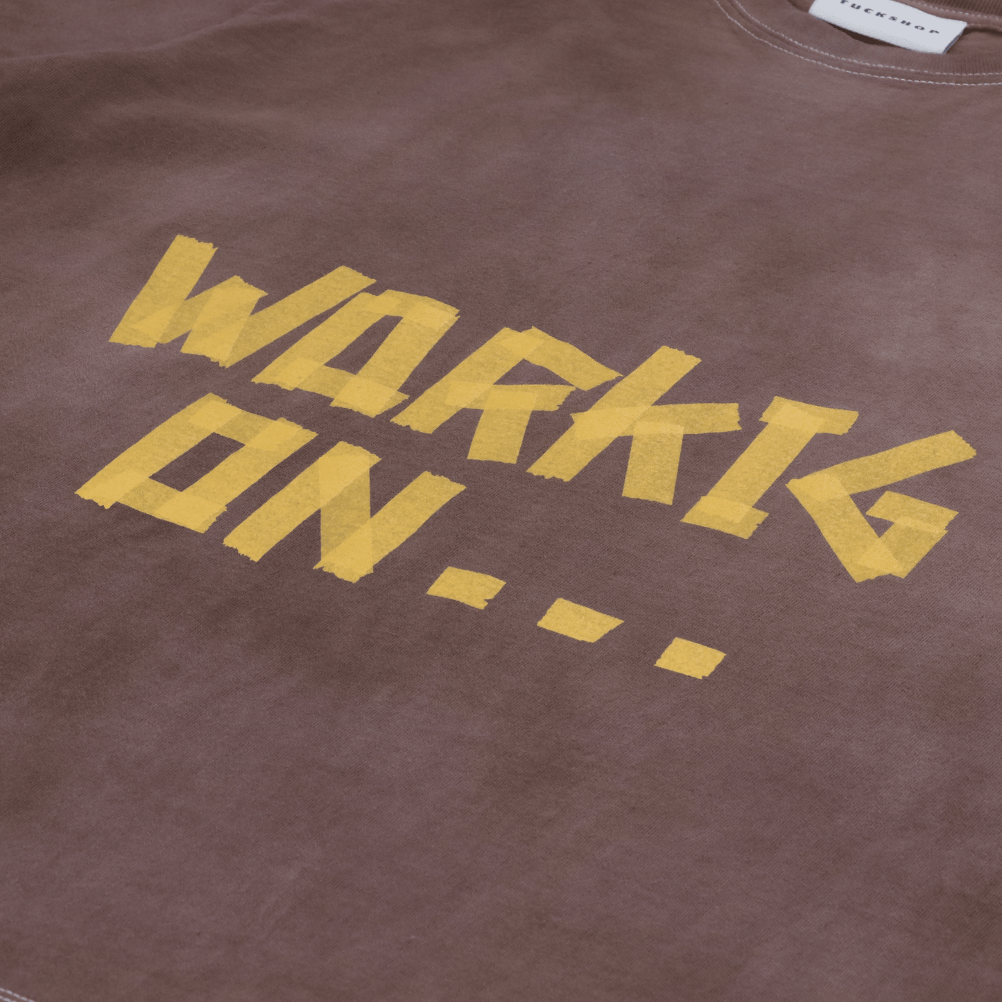 TAPE PRINTED T - SHIRT - TUCKSHOP