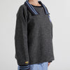 TWEED COLLAR PULLOVER - TUCKSHOP