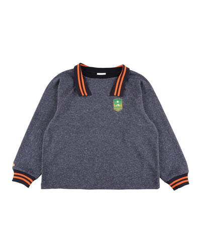 TWEED COLLAR PULLOVER - TUCKSHOP