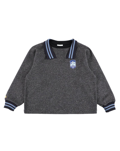 TWEED COLLAR PULLOVER - TUCKSHOP