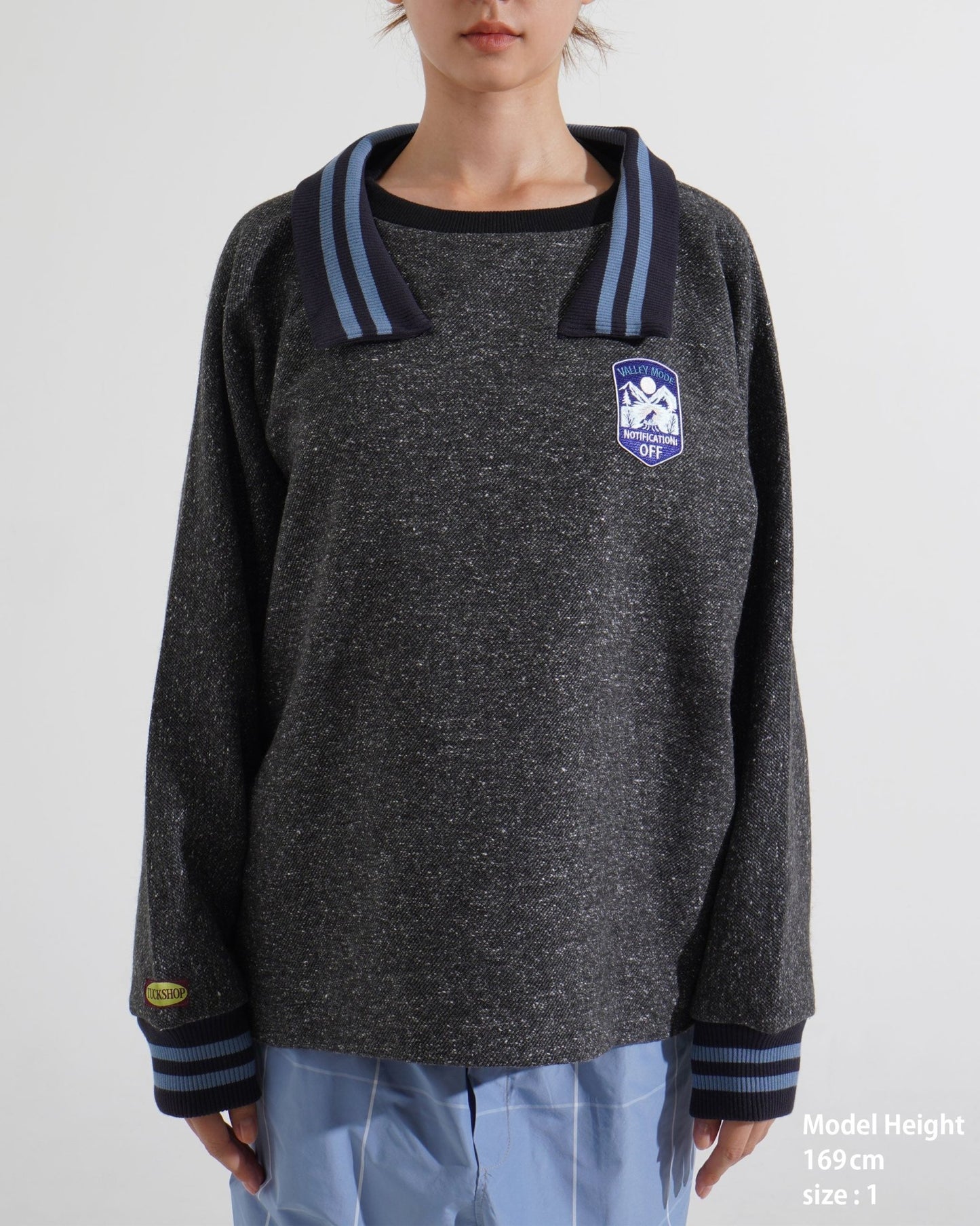TWEED COLLAR PULLOVER - TUCKSHOP