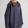TWEED COLLAR PULLOVER - TUCKSHOP