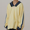 V - NECK SWEATSHIRT - TUCKSHOP