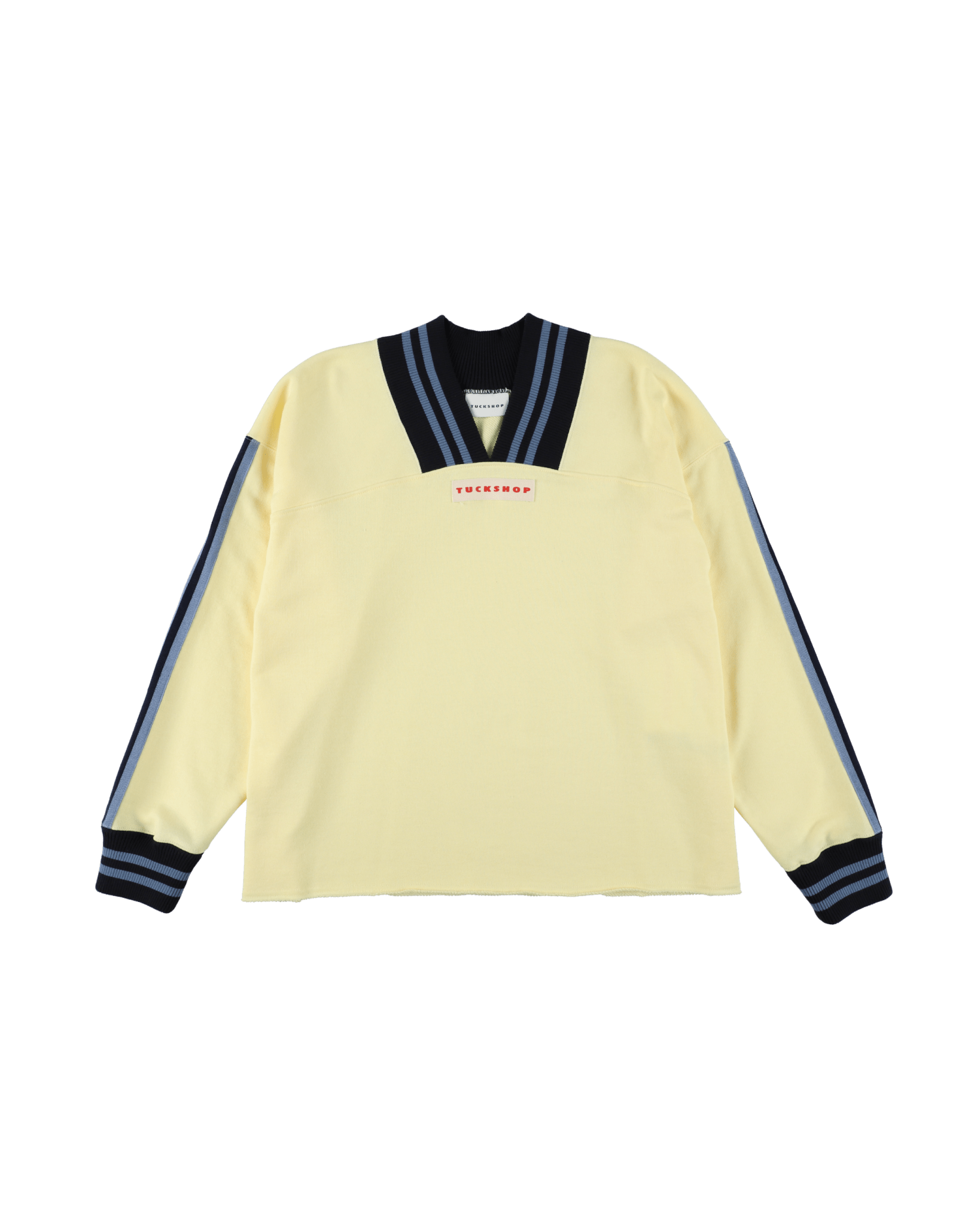 V - NECK SWEATSHIRT - TUCKSHOP