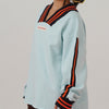 V - NECK SWEATSHIRT - TUCKSHOP