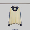 V - NECK SWEATSHIRT - TUCKSHOP