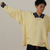 V - NECK SWEATSHIRT - TUCKSHOP