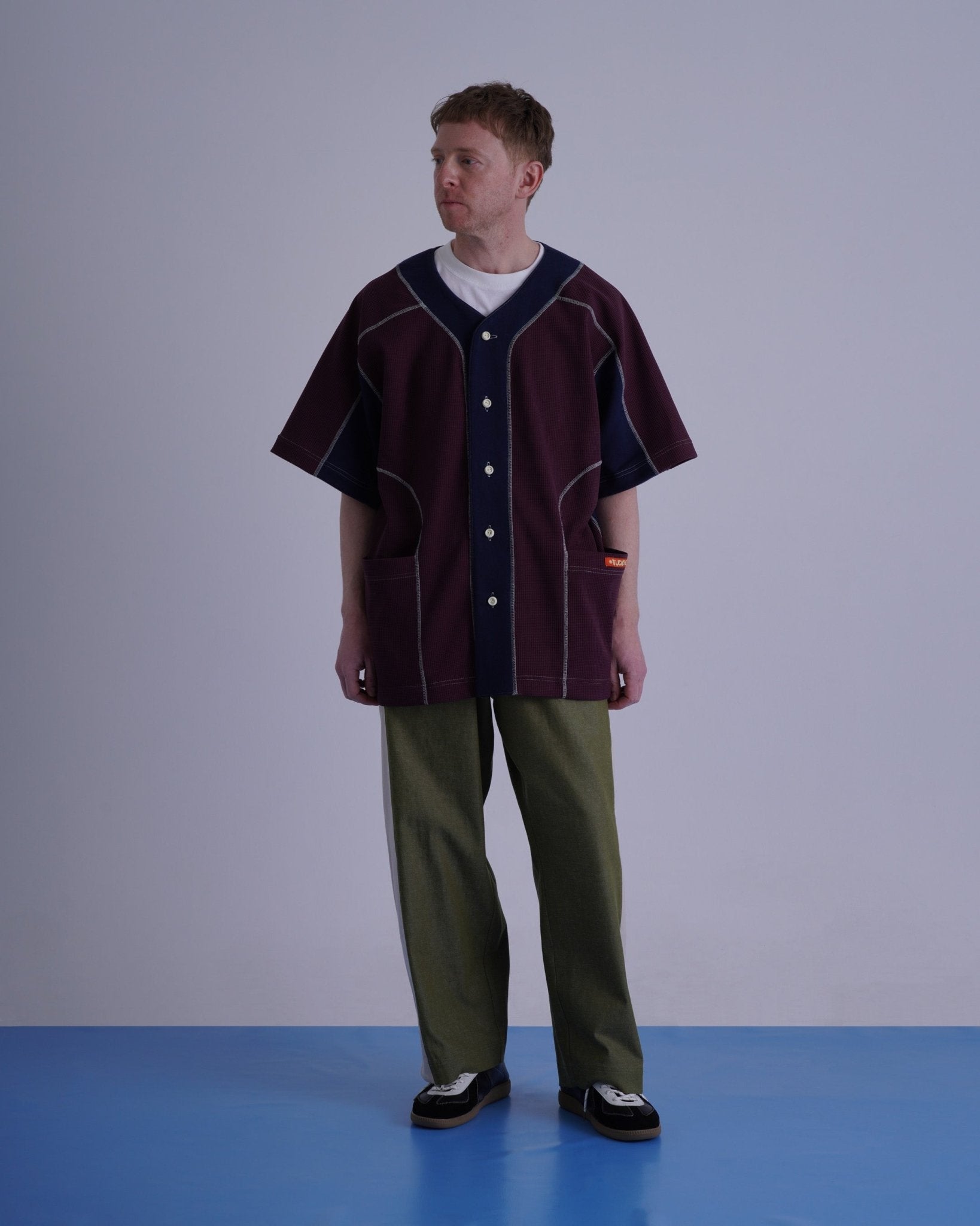 WAFFLE BASEBALL SHIRT｜TUCKSHOP（タックショップ）公式オンラインストア