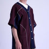 WAFFLE BASEBALL SHIRT / gray & white - TUCKSHOP