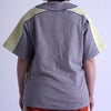 WAFFLE BASEBALL SHIRT / yellow & gray - TUCKSHOP