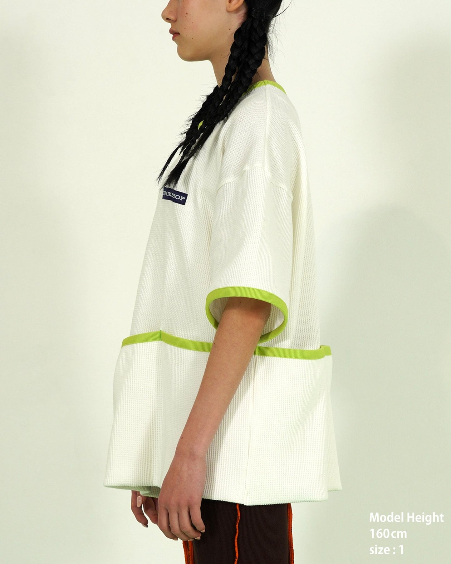 WAFFLE PIPING T - SHIRT - TUCKSHOP