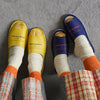 WOVEN SLIDES / royal blue - TUCKSHOP