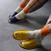 WOVEN SLIDES / royal blue - TUCKSHOP